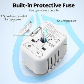 JMFONE reminder this is a plug adapter, not a voltage converter