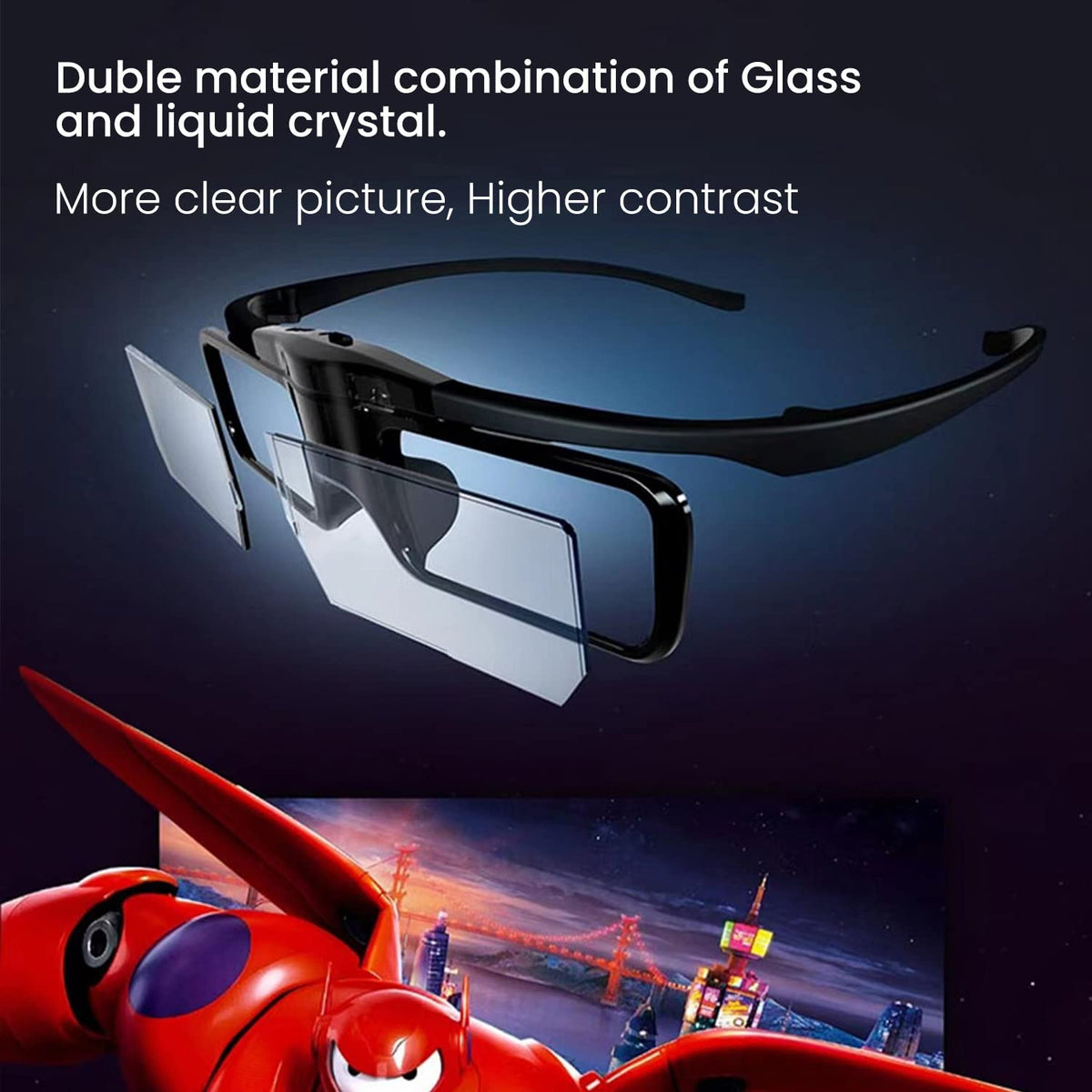 JMGO charging port with USB cable showing fast convenient charging benefit