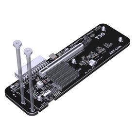 JMT ADT-UT3G docking station with TB3/TB4/USB4 interface for external GPU setup.