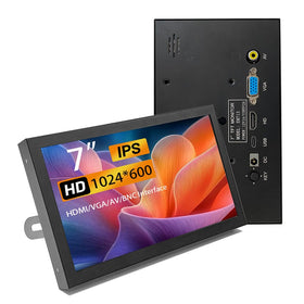JniTyOpt 7-inch front view showing clear IPS screen and portability benefit
