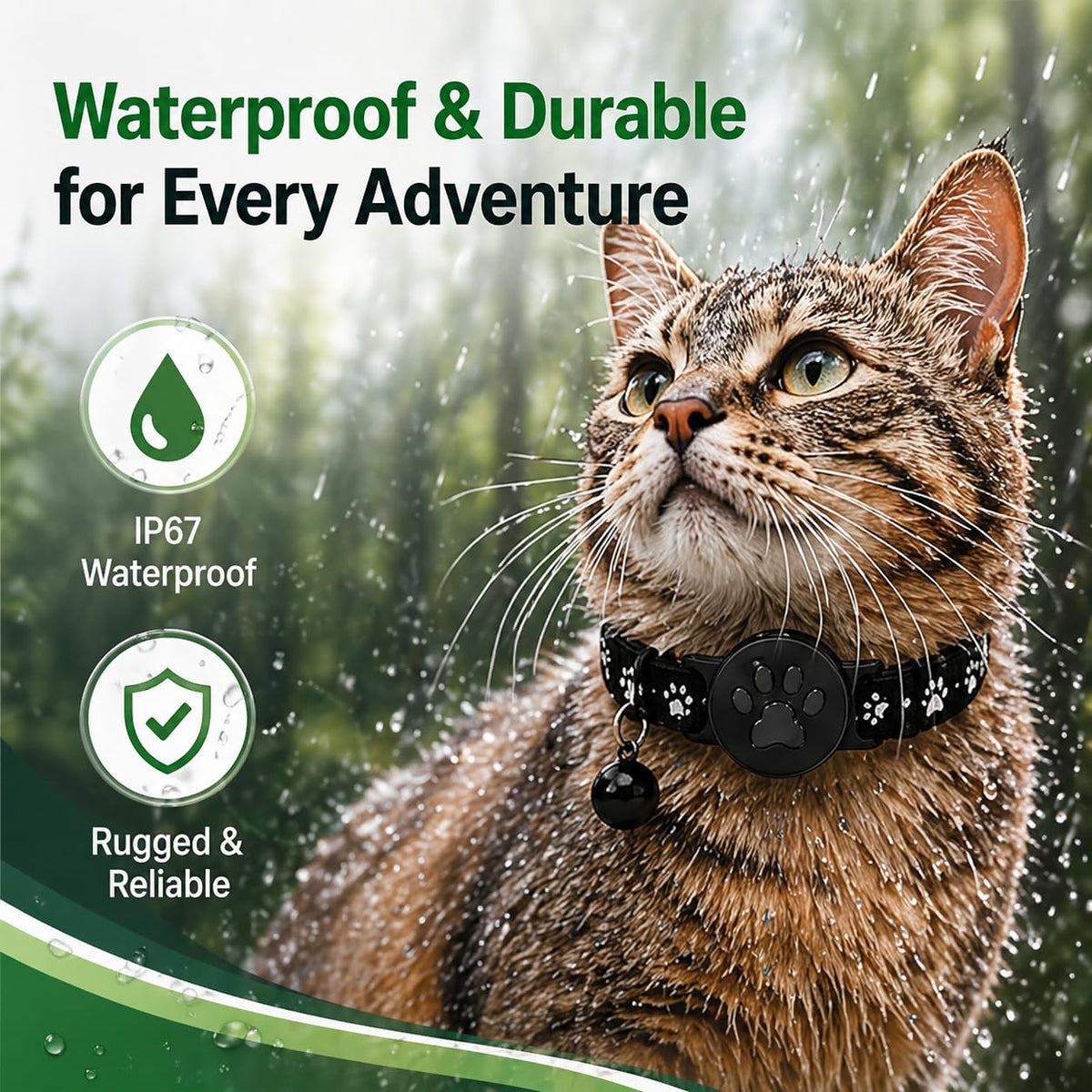 No monthly fees with JNLIK pet tracker, real-time location