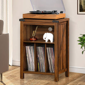 Joaxswe record player stand assembly instructions with included tools.