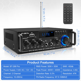 Joengoep amplifier in a living room setup enhancing home audio experience