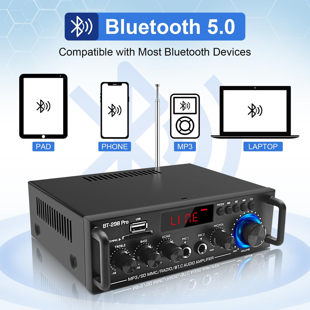 Joengoep remote control in hand for convenient wireless adjustments
