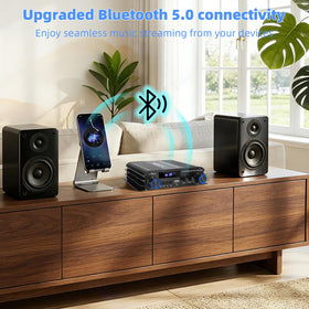 Joengoep subwoofer output terminal showing secure connection for deep bass