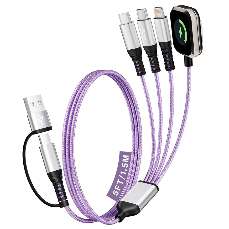 Jogrytece cruise 4in-2 USB-C cable ports for simultaneous charging on the go.