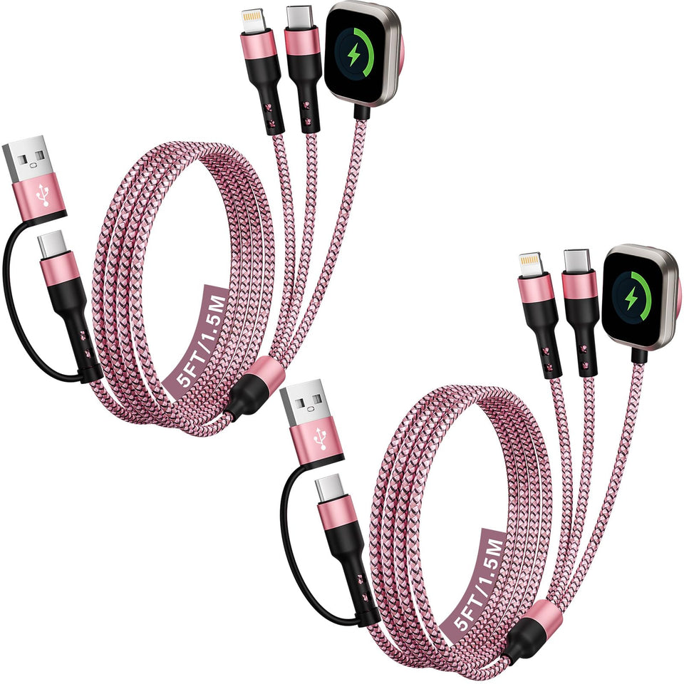 Jogrytece cruise 3-in-2 cable setup for convenient travel charging.