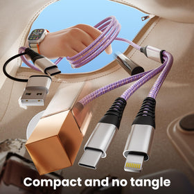 Jogrytece rugged nylon braid and reinforced connectors ensure durability
