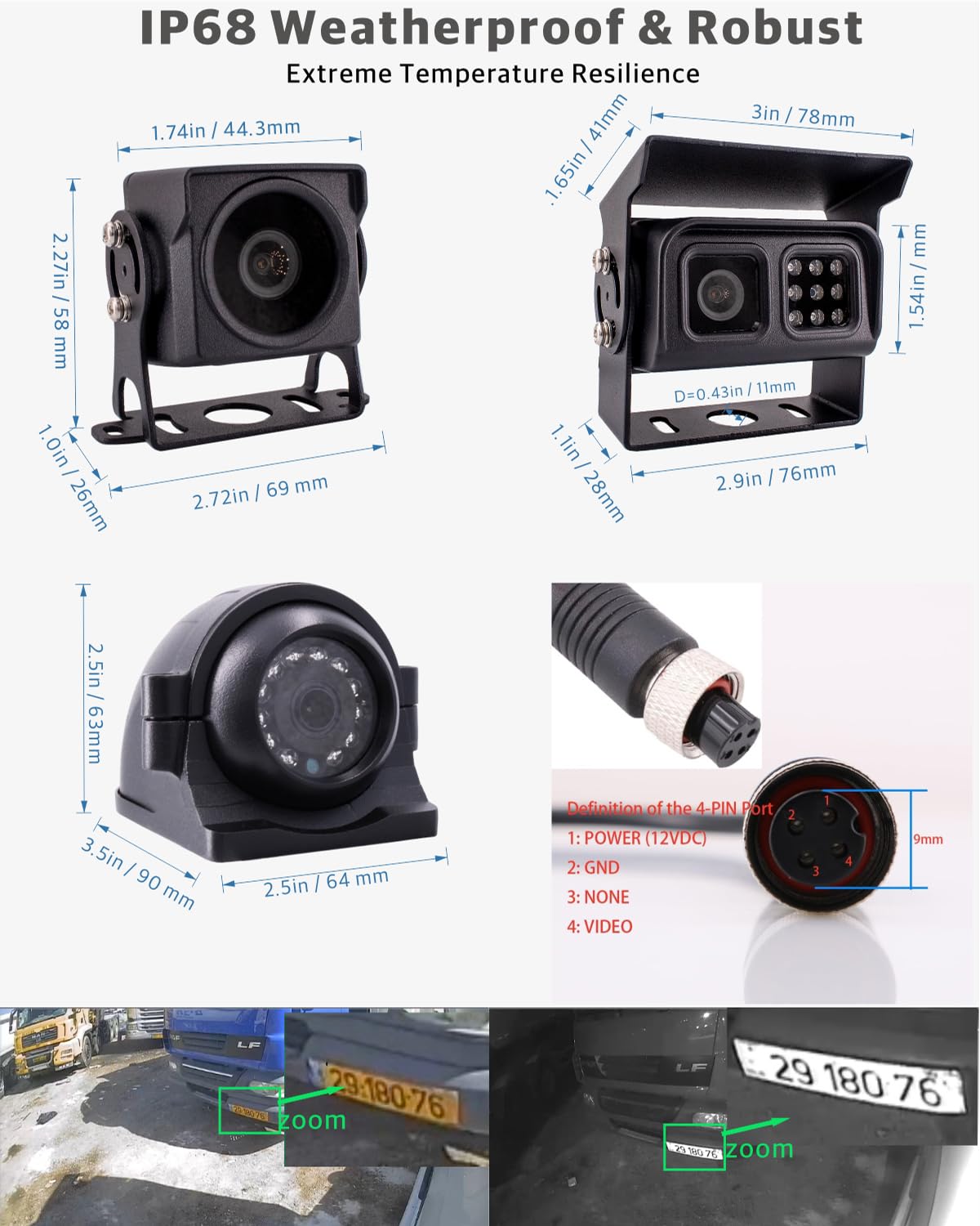 JOINLGO motion detection alerts capture important events for review.