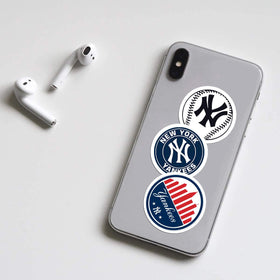 JOL New York Yankees car decals brighten your ride with weatherproof graphics.