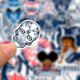 JOL New York Yankees laptop sticker adds personality with long-lasting color.