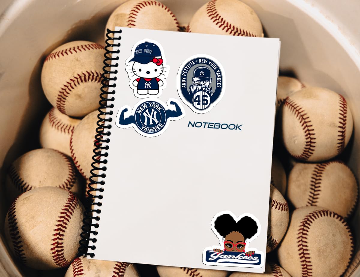 JOL New York Yankees travel case sticker set personalizes gear on the go.