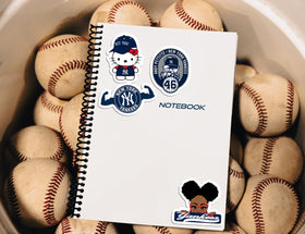 JOL New York Yankees travel case sticker set personalizes gear on the go.