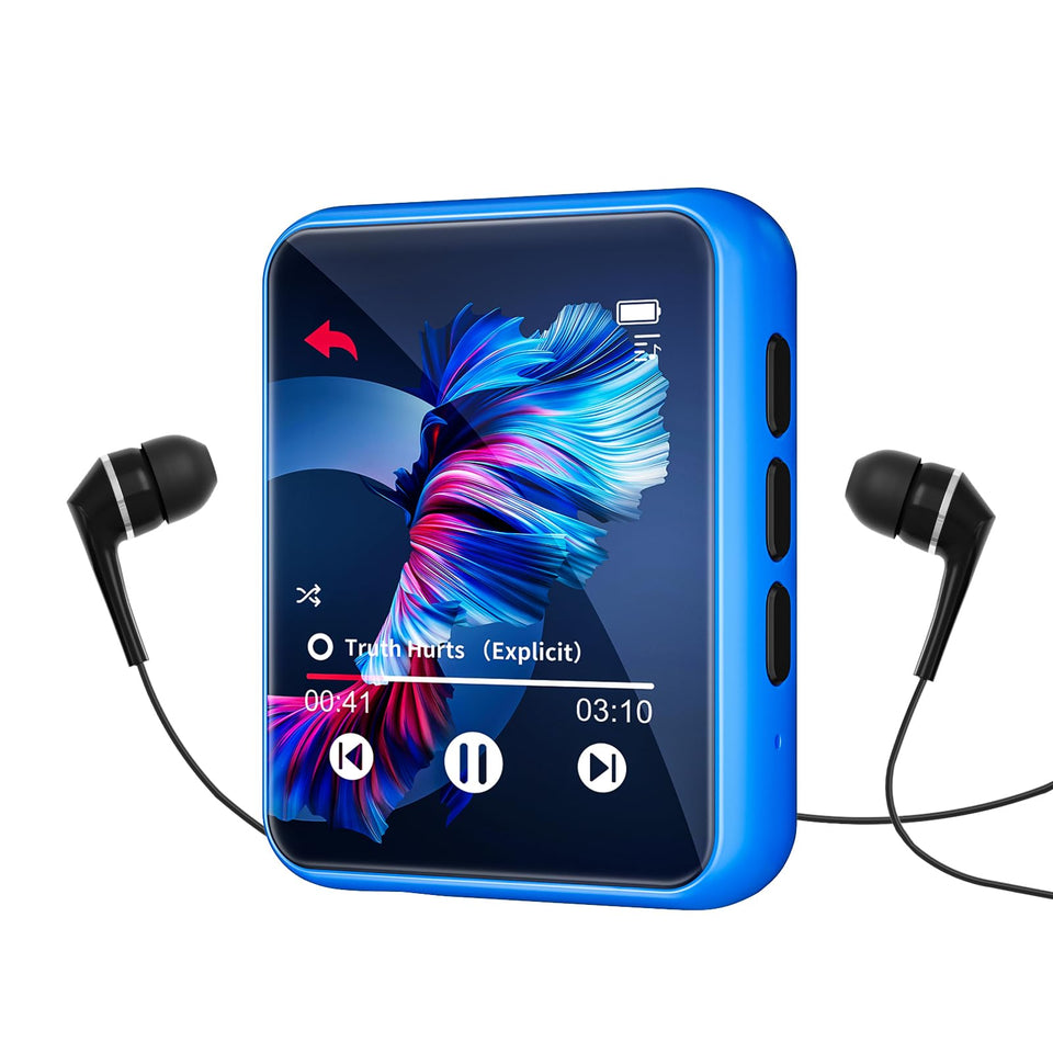 JOLIKE front view showing touchscreen and blue finish, clear controls benefit