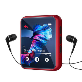 JOLIKE full front view showing red color and touch screen, highlights portability