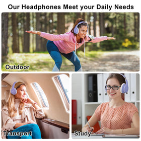 JOMILIN B9 travel-ready headphones for commuting and flights