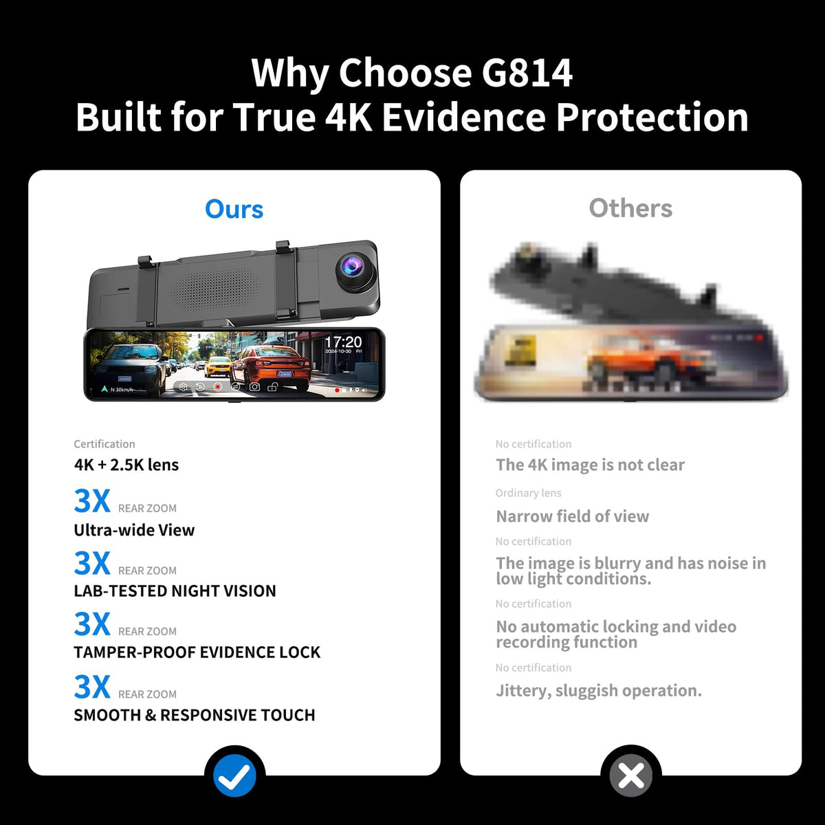 JOMISE G814 no wifi or bluetooth minimizes wireless interference