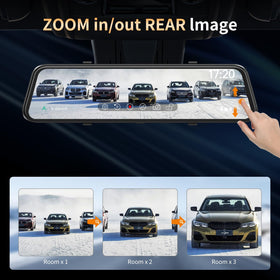 JOMISE K17 Pro 12-inch touchscreen for easy on-screen control.