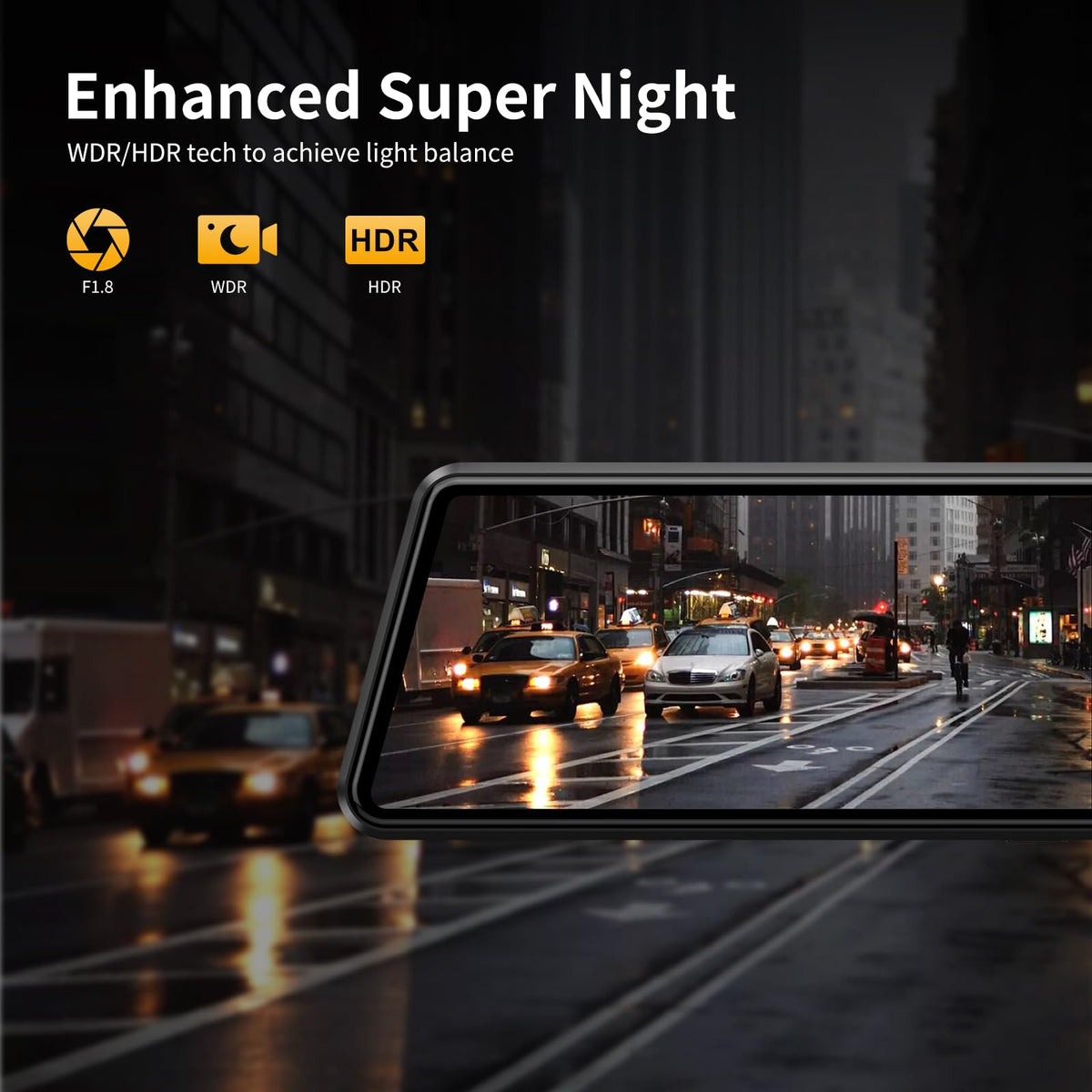 JOMISE K17 Pro built-in GPS for location tagging and event context.