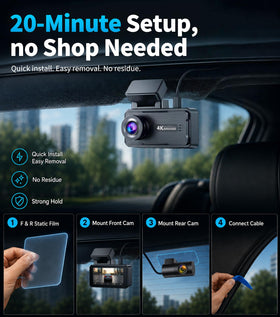 JOMISE parking mode with time-lapse captures incidents.