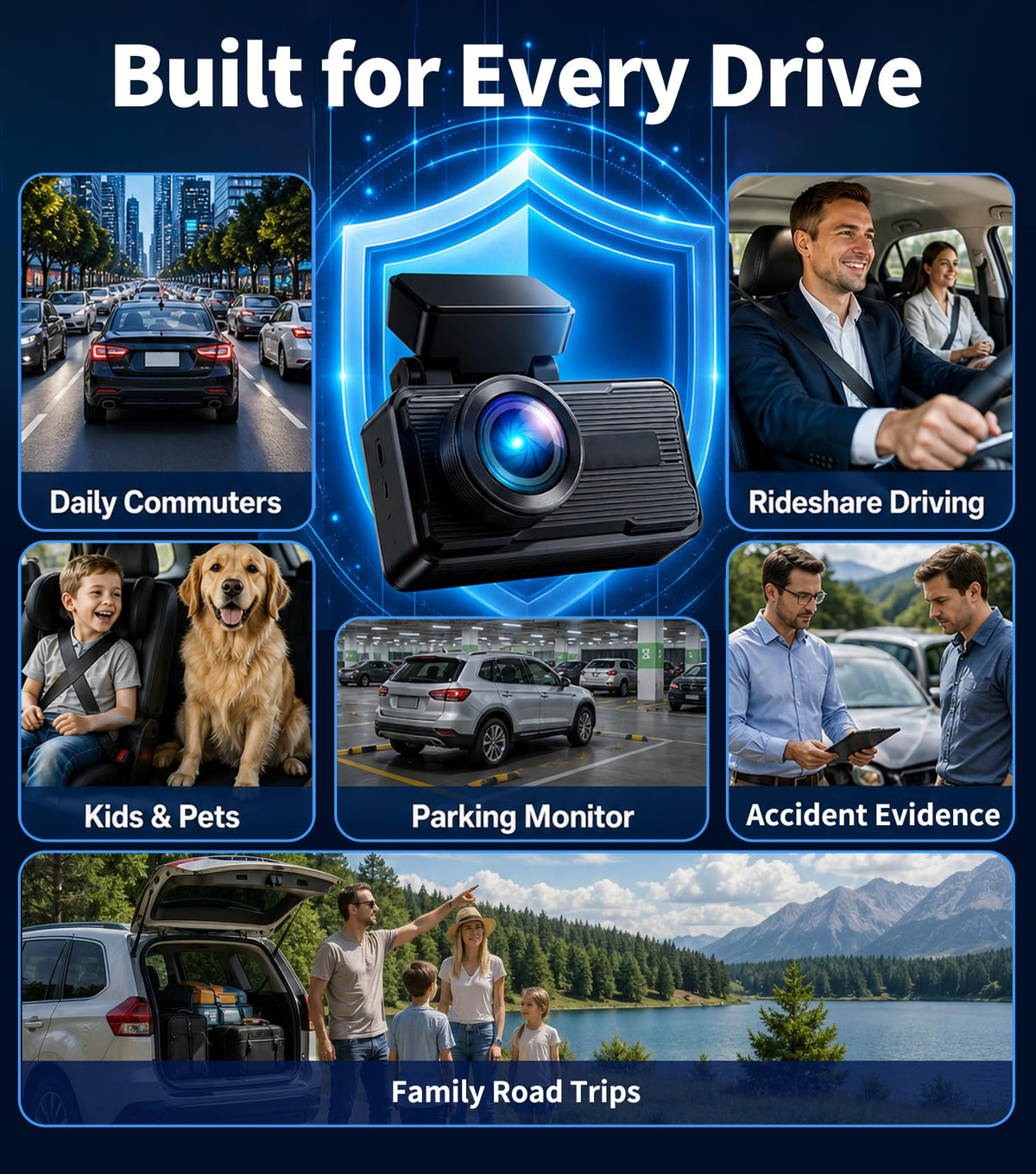 JOMISE includes 64GB card and installation kit.