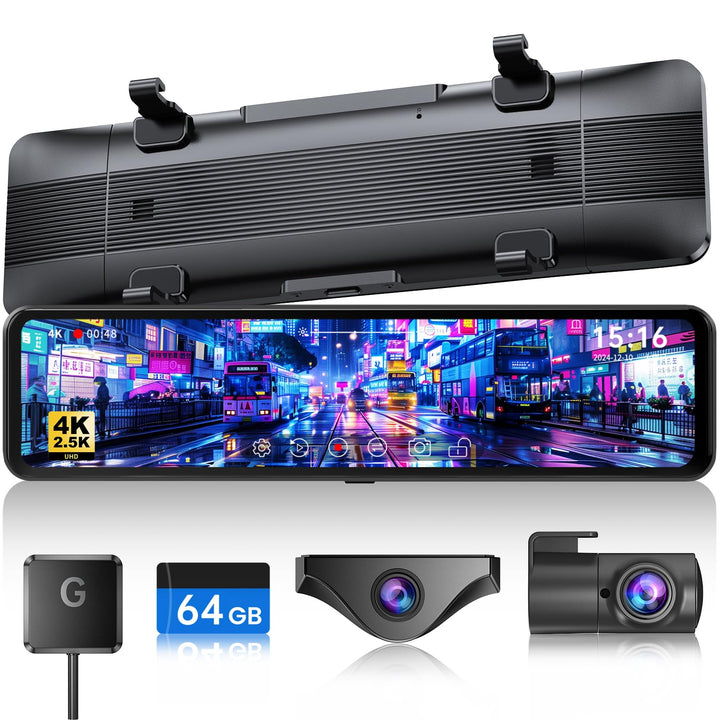 JOMISE T860+ front camera detached for flexible road view and setup
