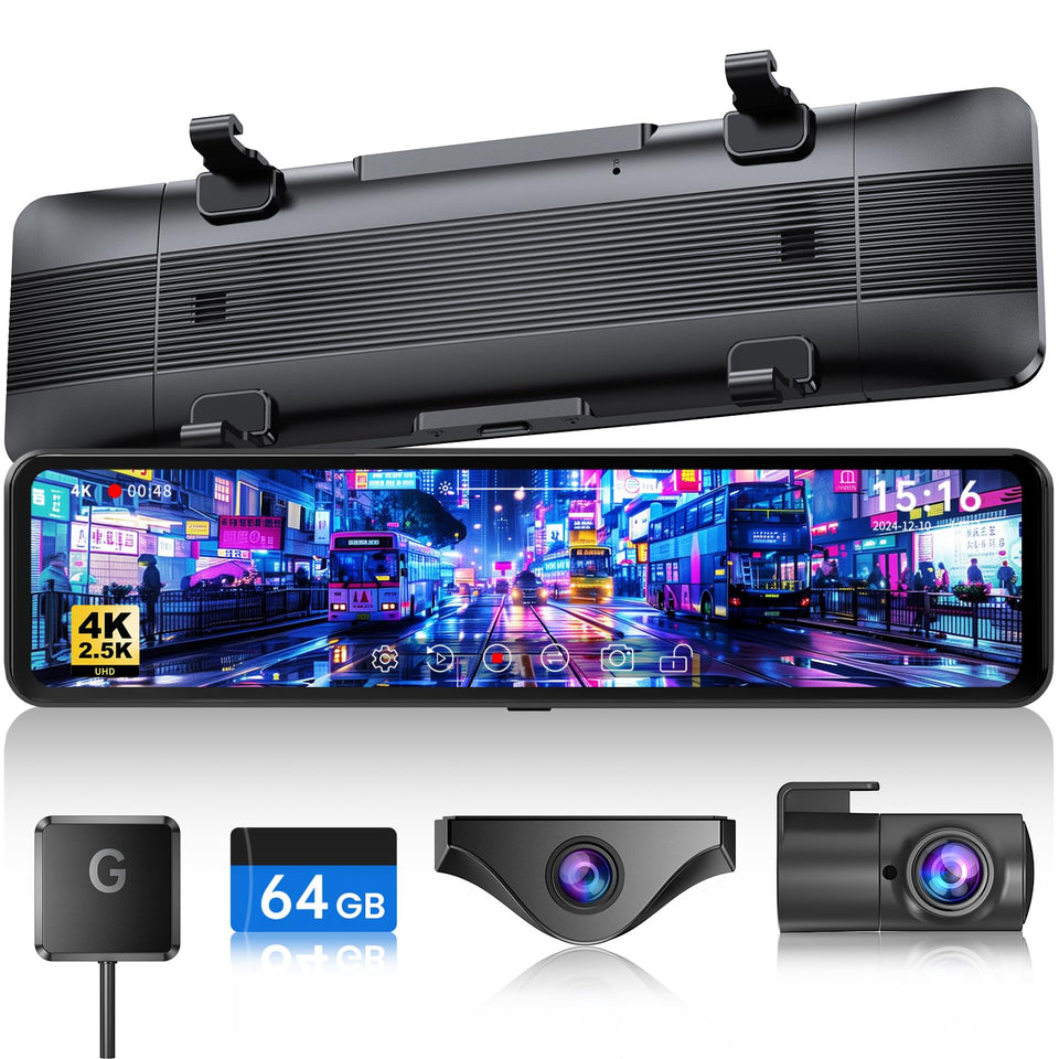 JOMISE T860+ front camera detached for flexible road view and setup