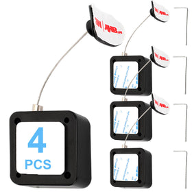 Joogto 6.5ft retractable remote tether in a showroom keeping remotes within reach