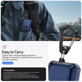 JOREMX AirPods Pro 3 case keeps LED indicator visible during charging.