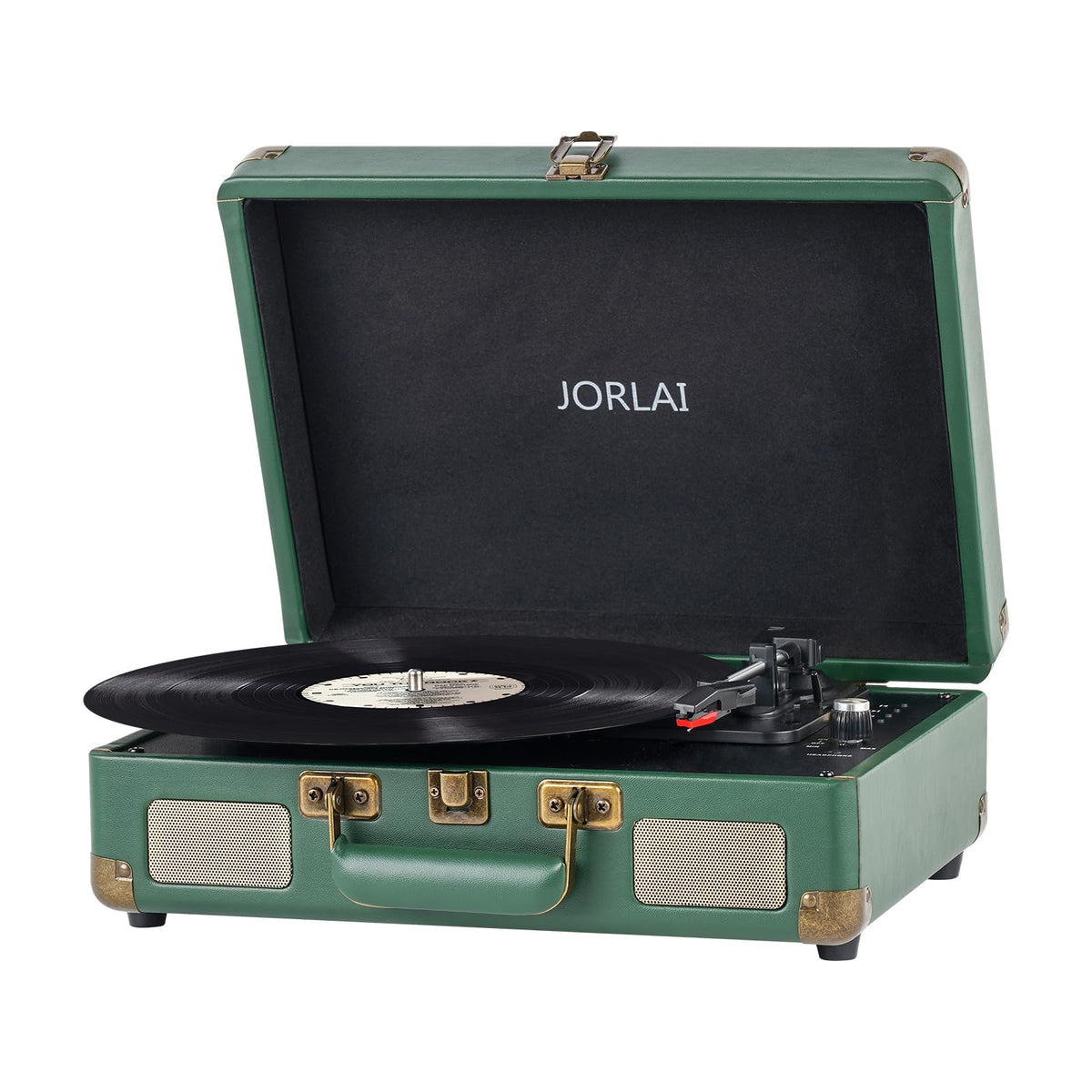 JORLAI front closed suitcase design showing portability and easy storage