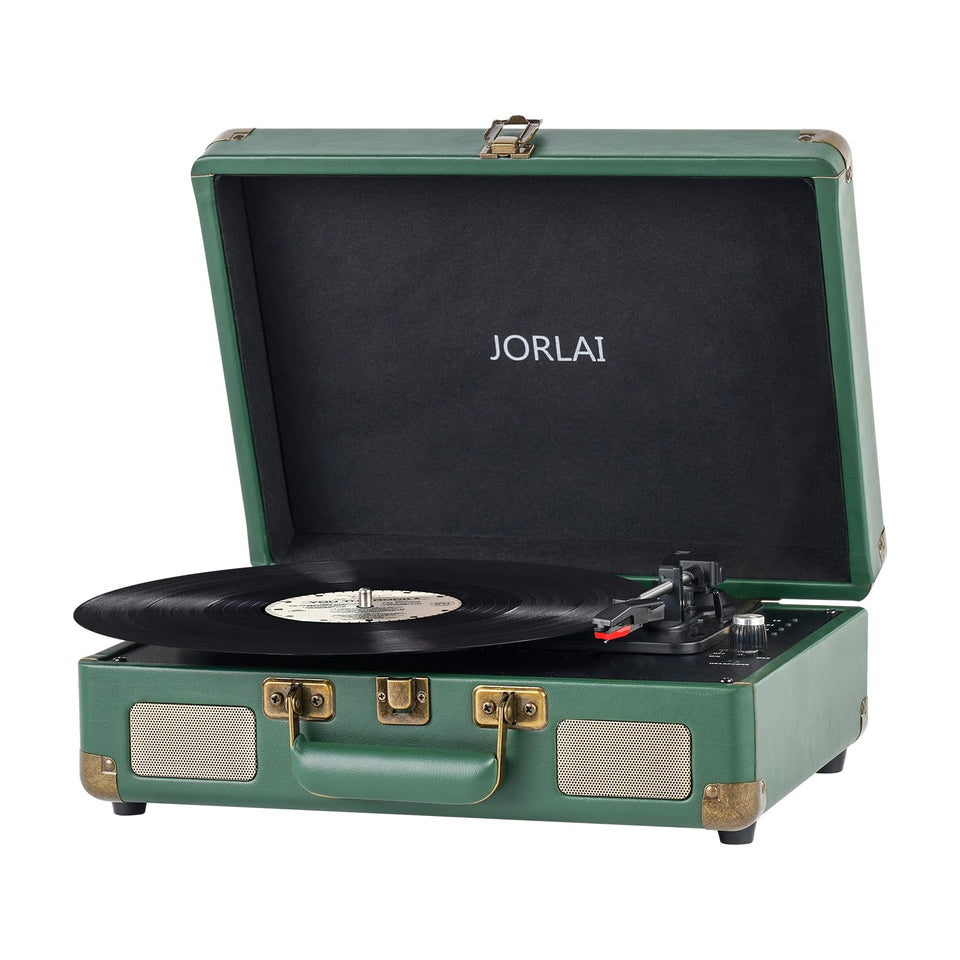 JORLAI front closed suitcase design showing portability and easy storage