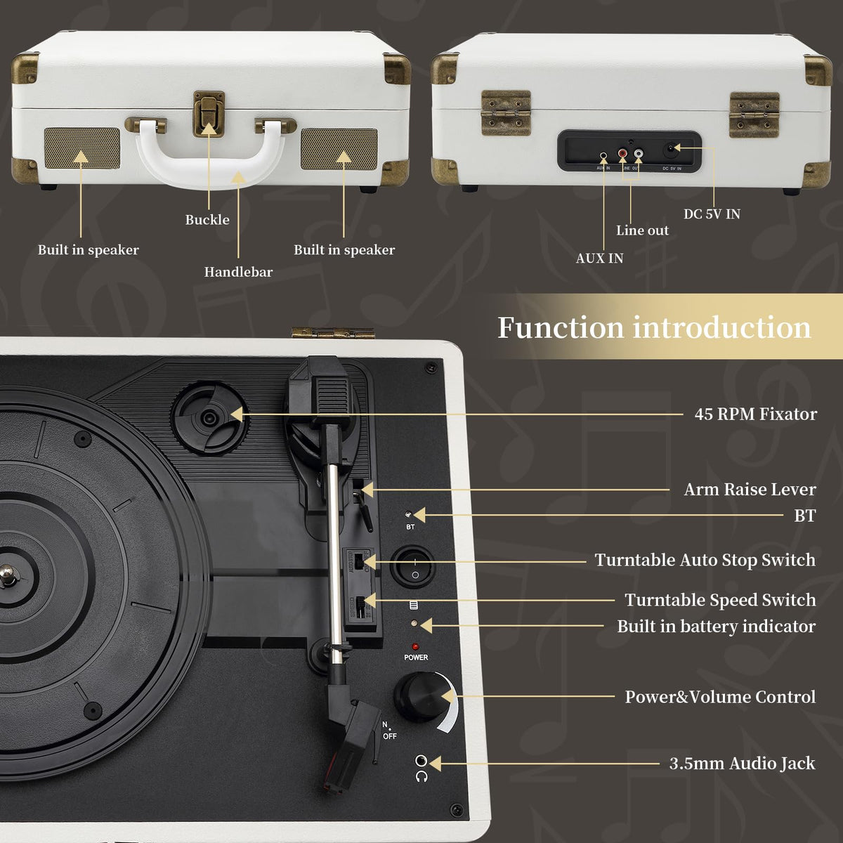 JORLAI vinyl-to-MP3 recording setup showing computer capture and archival benefit