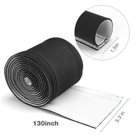 JOTO neoprene cable sleeve flexible wrap conceals multiple cords at home or in the office.