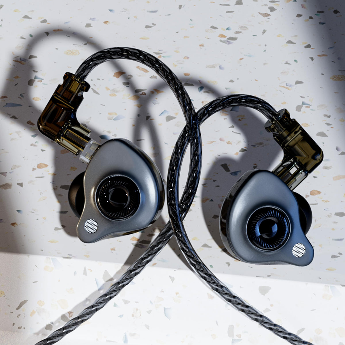 JotVira IEM tip set in S/M/L demonstrates customizable comfort for different ears.