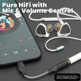 JotVira IEM 3.5mm connector compatibility with Android and Windows devices