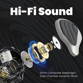 JotVira IEM ergonomic design provides comfortable wear and isolation