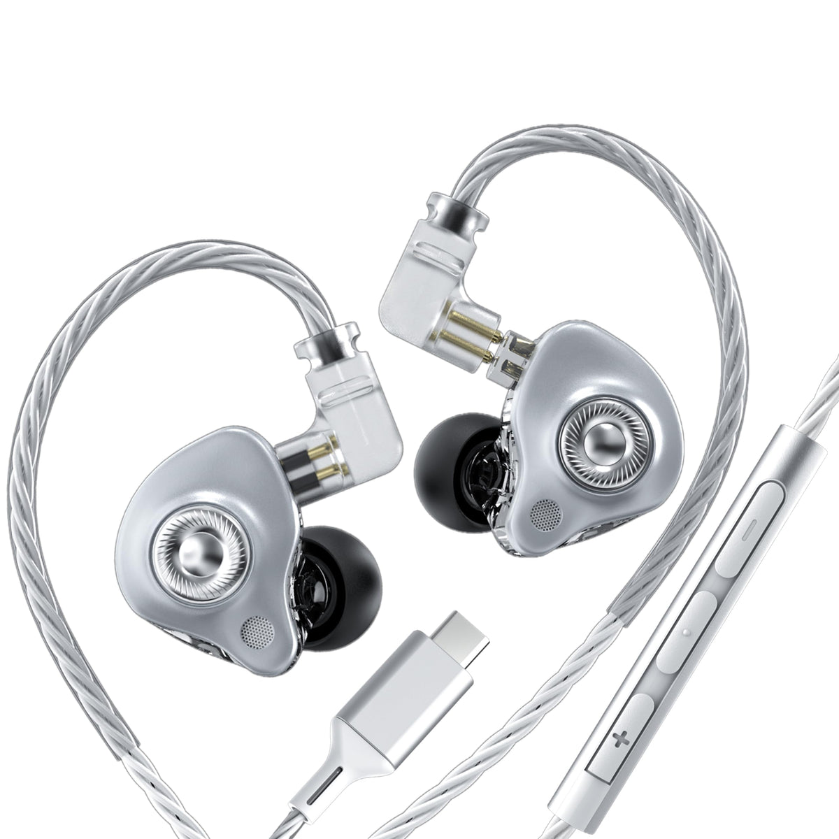 JotVira in-ear monitor with 10mm diaphragm delivering fuller bass and wide soundstage.