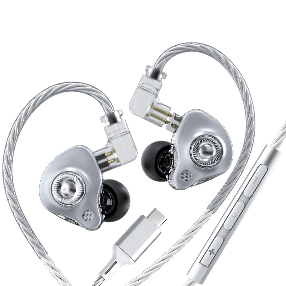 JotVira in-ear monitor with 10mm diaphragm delivering fuller bass and wide soundstage.