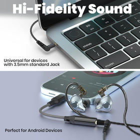 JotVira IEM 2-pin connector for flexible cable options