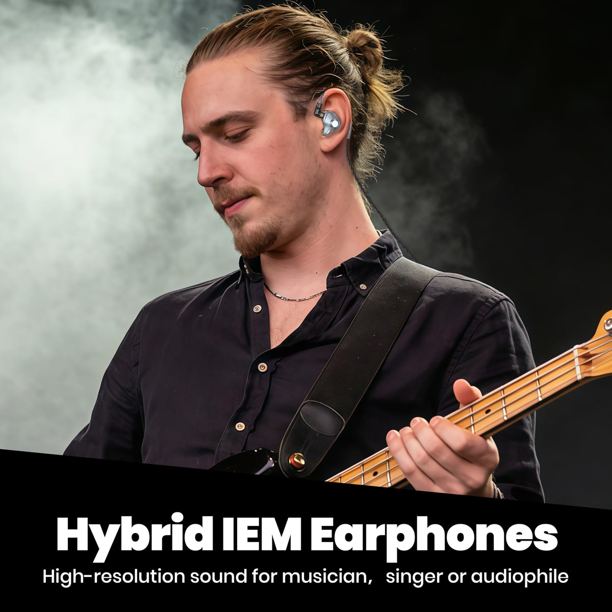 JotVira IEM with 3.5mm plug for universal compatibility