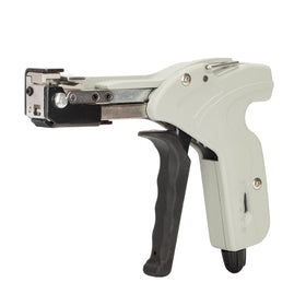 JOUGU front view of tie gun showing full tool and benefits of single-hand use