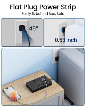 JouleLoom mounted on wall demonstrating vertical or horizontal installation flexibility