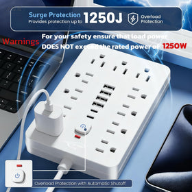 JouleLoom power switch indicator lit to confirm safe normal operation