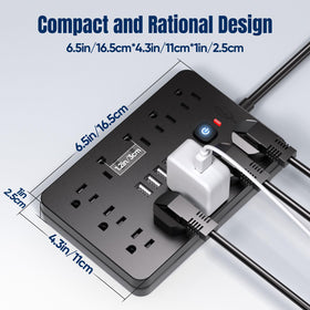 JouleLoom USB-C ports deliver efficient power to modern laptops and tablets.