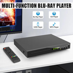 JOVELL TV setup with player delivers sharp video when connected via HDMI.