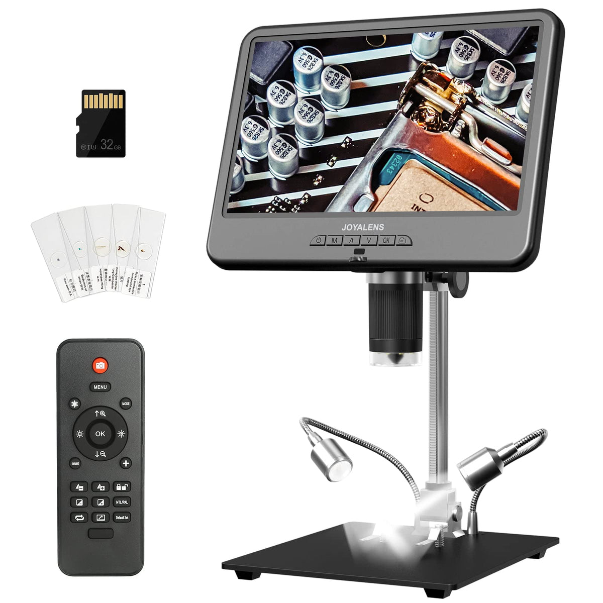 JOYALENS JL210 10.1-inch display shows vivid colors for detailed observation.