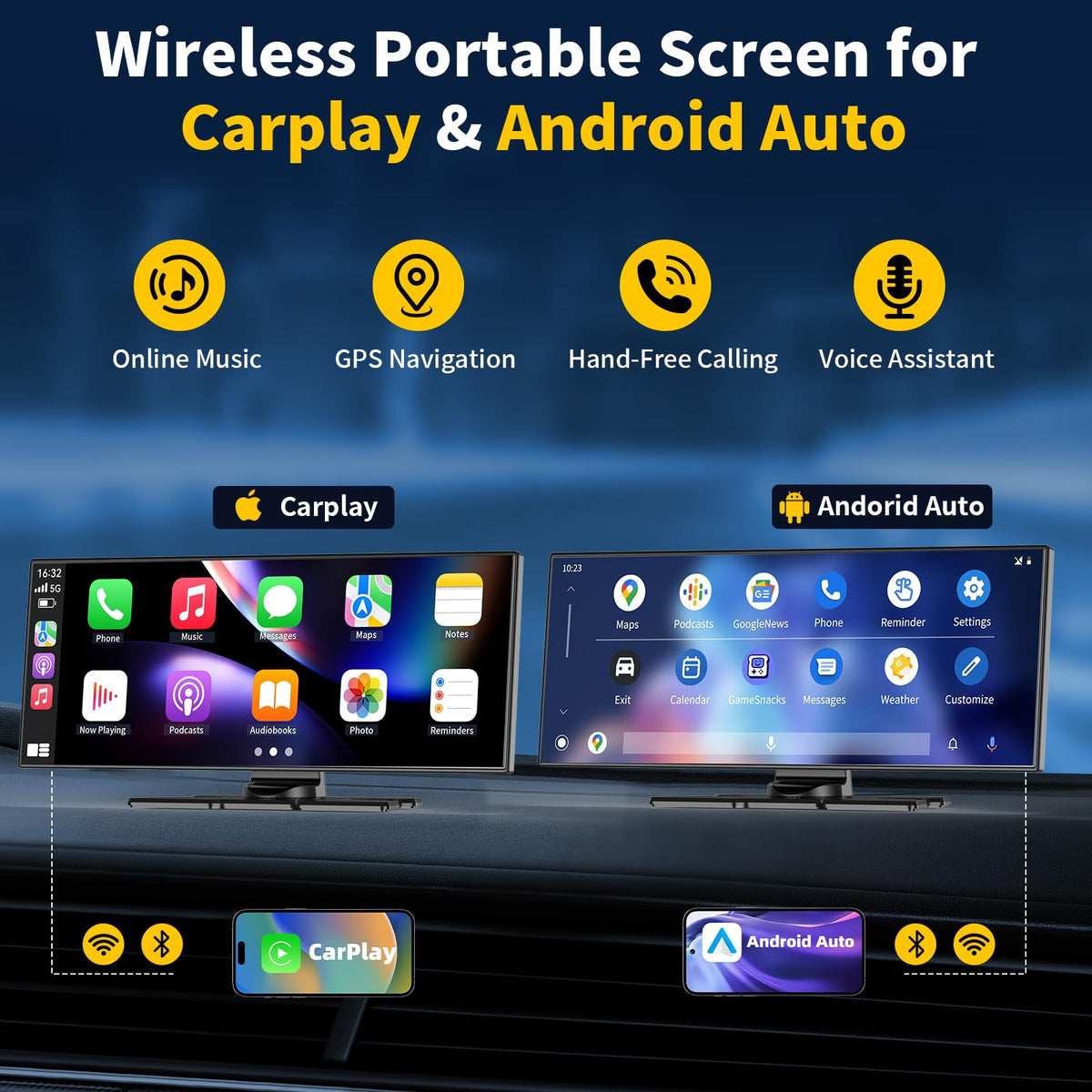 JoycePure 1080p rear camera delivers wide-angle parking view