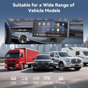 JoycePure dashboard mounts enable quick, tool-free installation.