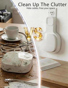 JoyFiesta side profile of eero 6 mounted to wall demonstrating reduced obstruction