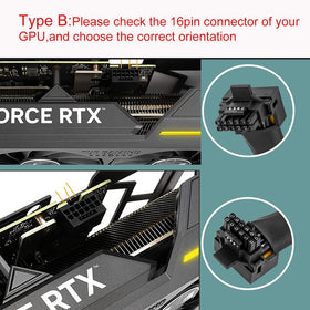 JOYJOM 90-degree PCIe cable aligns connectors to reduce GPU port stress.